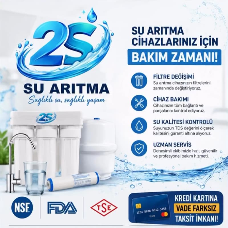 Su Arıtma Cihazınızın Bakım Zamanı